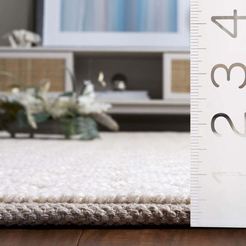 Vermont VRM304 Hand Woven Indoor Area Rug - Ivory - 4'x6' - Safavieh