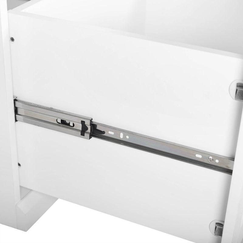 Harper Hall Tree White - Crosley: Mudroom Storage, Entryway Locker with Hooks & Shelf