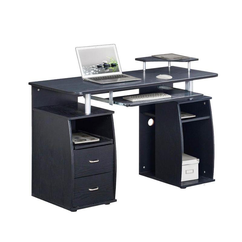Hokku Designs Techni Mobili Complete Computer Workstation Desk With Storage