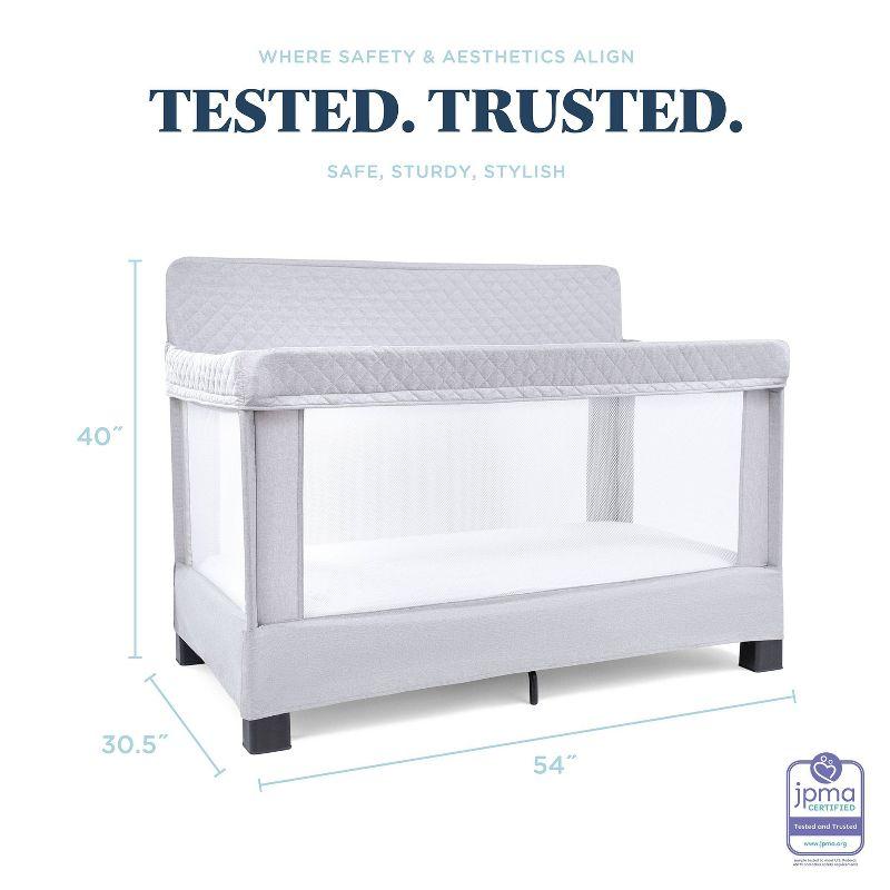 Baby Delight Lunaire Crib - Pebble Gray