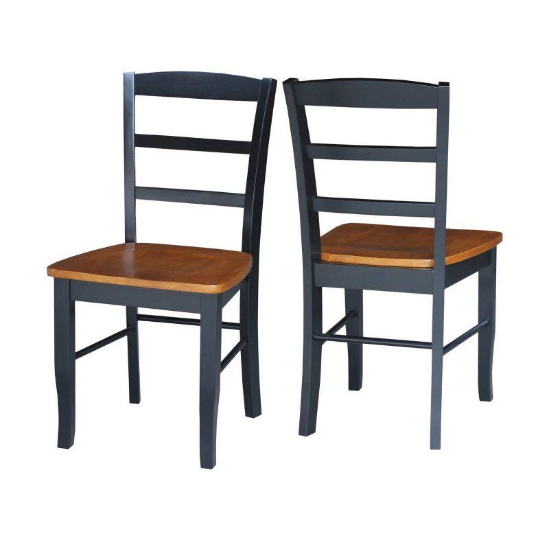 Set of 2 Madrid Ladderback Chairs - International Concepts