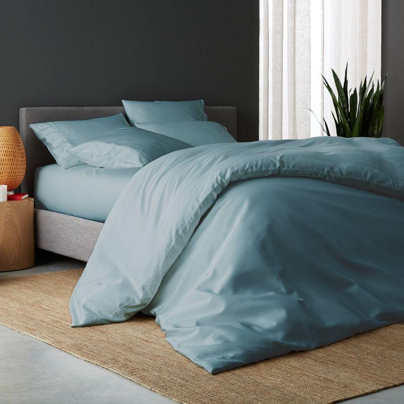 DOZ Bamboo Viscose Duvet Cover Set, Organically Grown Bamboo, Buttery Soft, Cooling, High GSM