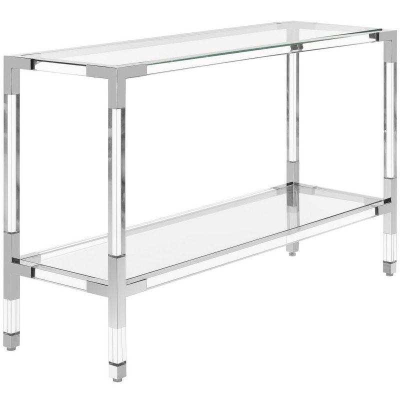 Arverne Console Table - Silver - Safavieh