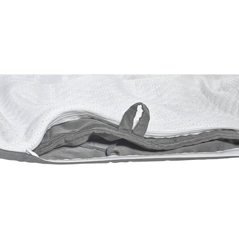 48"x72" Cooling Weighted Blanket Gray - Tranquility