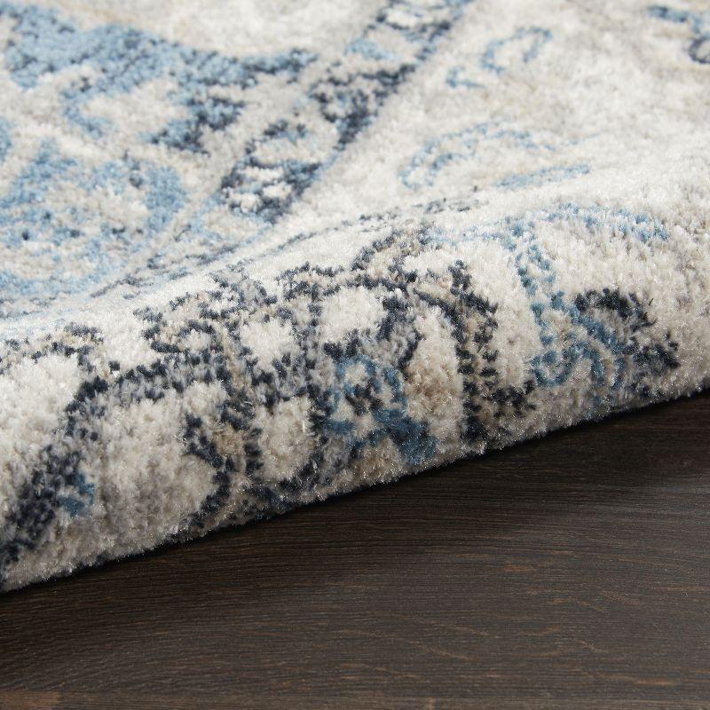 Nourison Geneva Medallion Bordered Indoor Rug