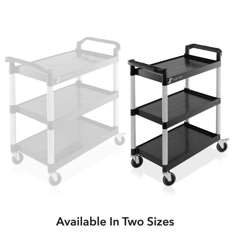 Jubilee 3-Tier Utility Service Cart with Wheels