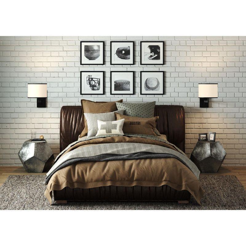 Crystorama Lighting Madison 1 - Light Swing Arm Lamp in  Matte Black