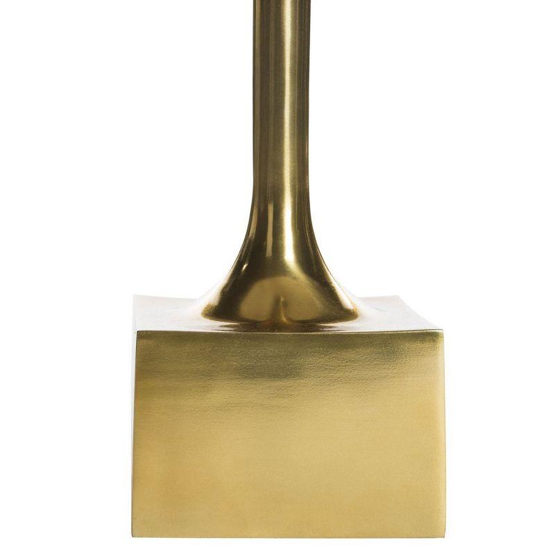 Corvus Round Side Table - FOX5519A - Antique Brass - Safavieh Couture
