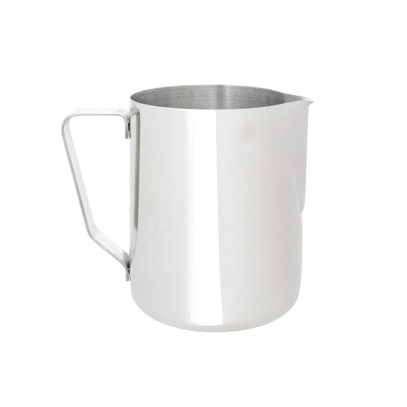 Winco Beverage Frothing Pitcher, Stainless Steel