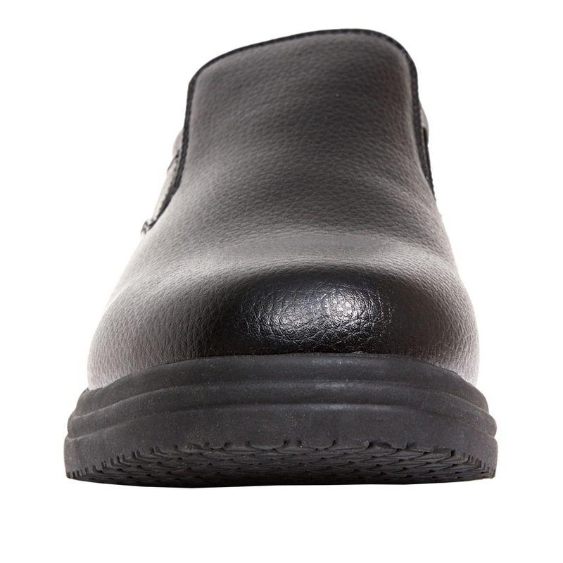 Deer Stags Men's Manager Slip-Resistant Workwear Loafer - Black - 16 Wide