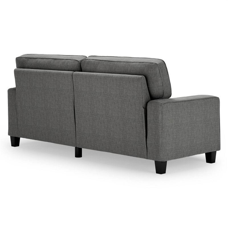 Serta Palisades 78" Track Arm Sofa, Easy Care Fabric, Soft Pillow Back, Pocket Coil Seat Cushions