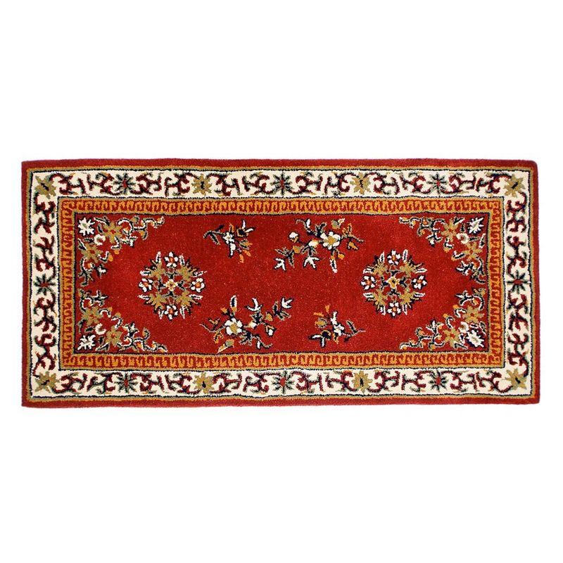 World Menagerie Geloff Hand Tufted Wool Oriental Rug