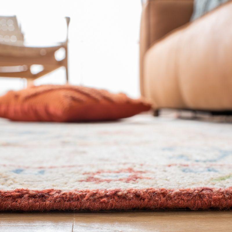 Safavieh Hand Knotted 80% Wool And 20% Cotton Southwestern Rug