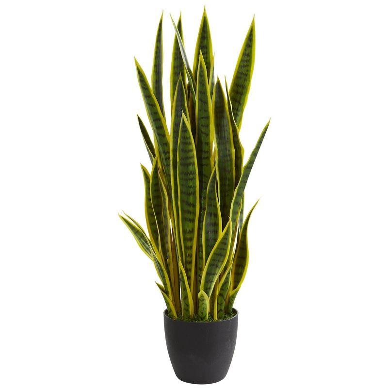 Nearly Natural 38-in Sansevieria Artificial Plant