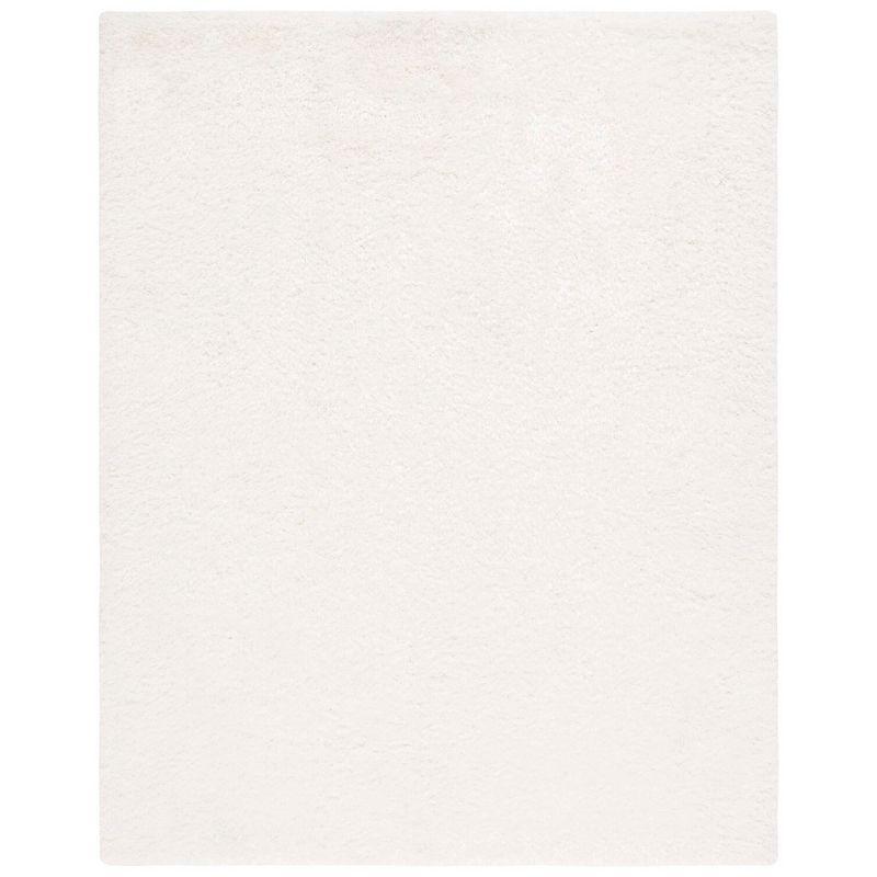 Luxe Shag SGX160 Hand Tufted Indoor Area Rug - Ivory - 9'x12' - Safavieh
