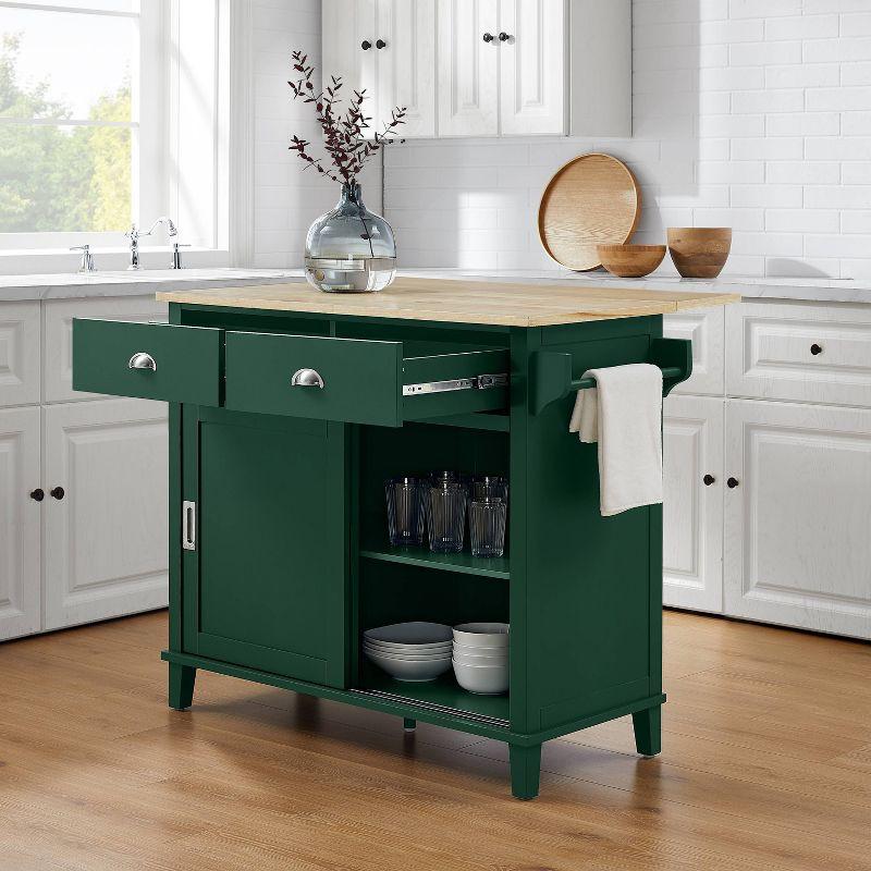 Cora Drop Leaf Kitchen Island - Crosley