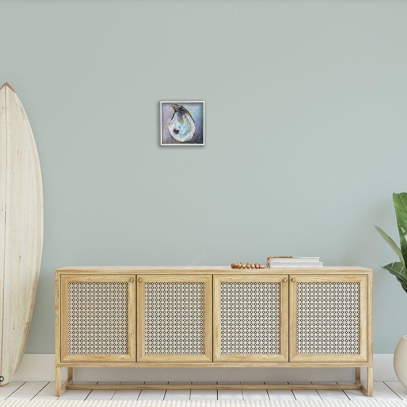 Stupell Industries " Oyster Shell With Pearl " by Jeanette Vertentes Painting Print