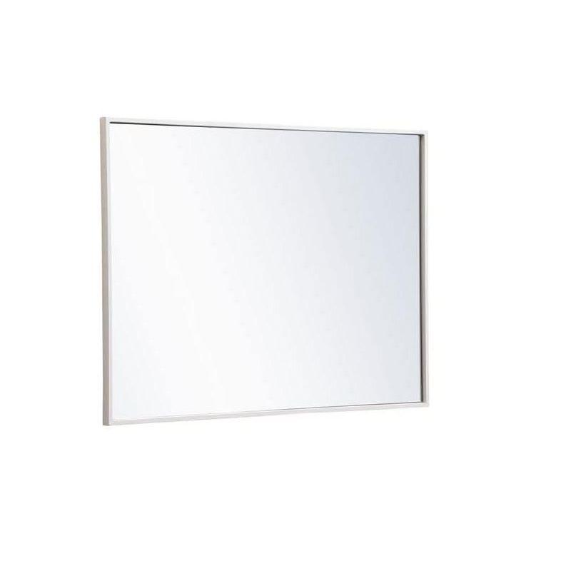 Elegant Lighting Metal frame rectangle mirror 24x 32 inch in Blue