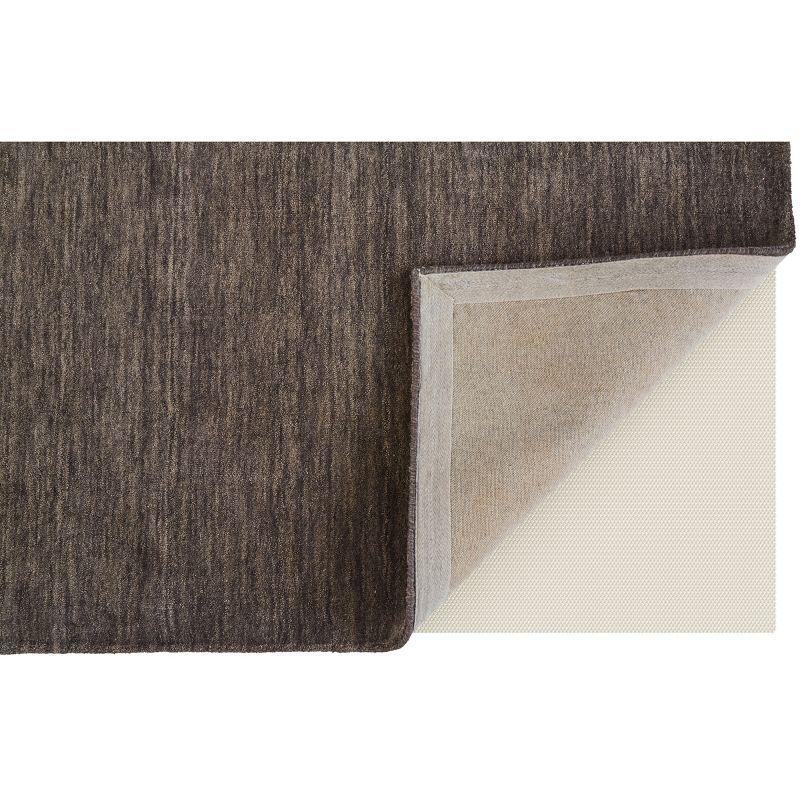 Handmade Tufted Wool Charcoal Area Rug