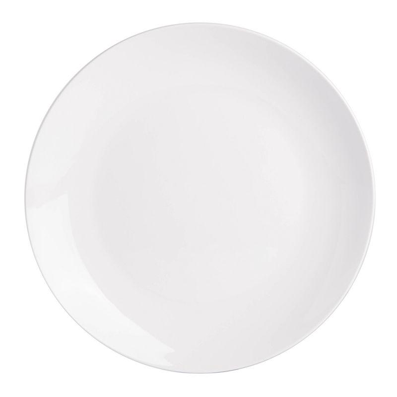 Gibson Home 16pc Ogalla Fine Ceramic Dinnerware Set - White