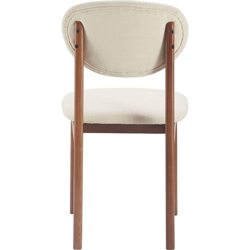 Elle Decor Coralie Mid-Century Modern Upholstered Dining Chair