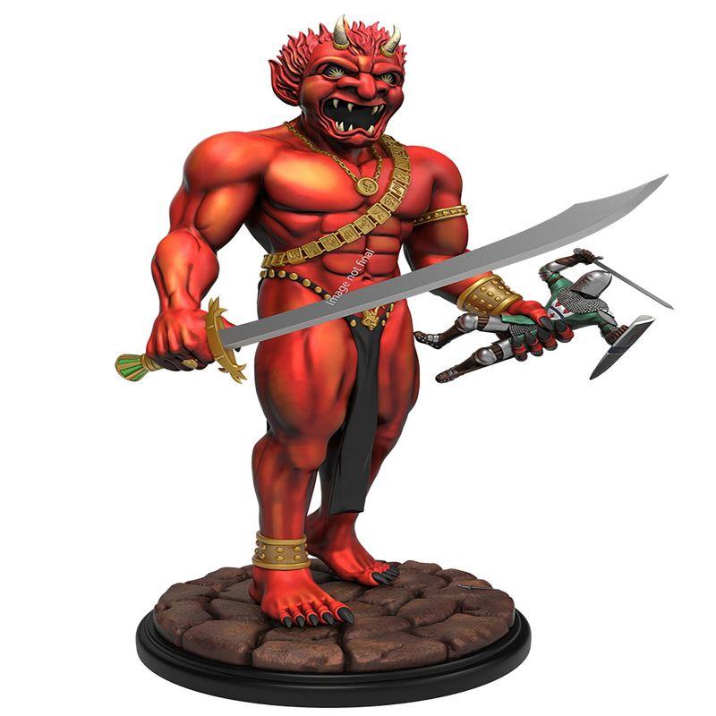 D&D: Efreeti Premium Statue - Painted Figure, Dungeons & Dragons