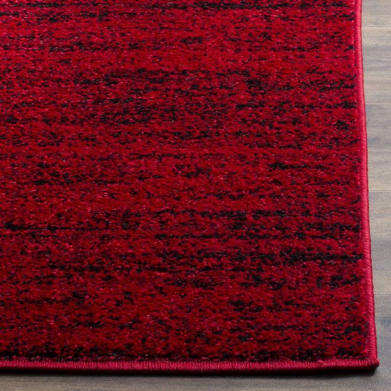 Adirondack ADR117 Machine Made Indoor Area Rug - Red/Black - 9'x12' - Safavieh