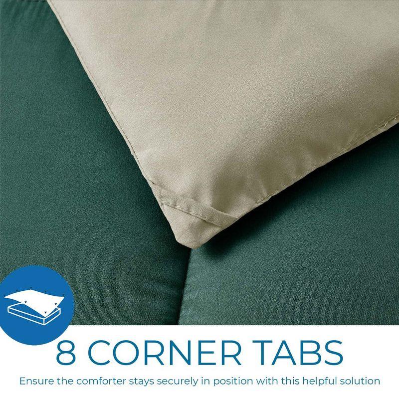 Nestl Nestl All Season Solid Lightweight Down Alternative Reversible Comforter