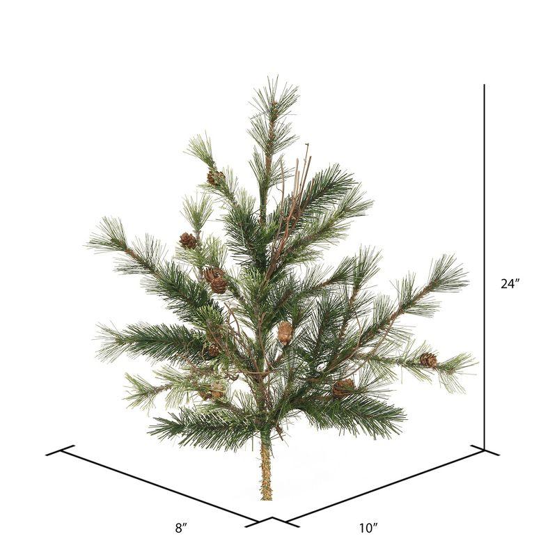 Vickerman Artificial Mixed Country Pine Spray 24'' Faux Pine Plant