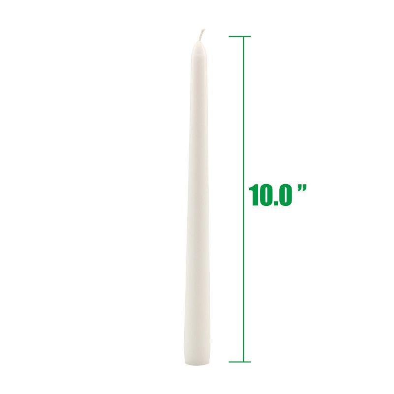 10" Taper Candle White - Stonebriar Collection