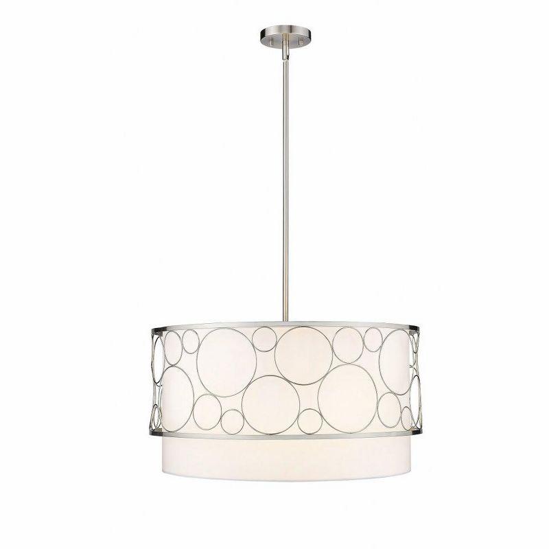 Z-Lite Kendall 4 - Light Chandelier in  Brushed Nickel