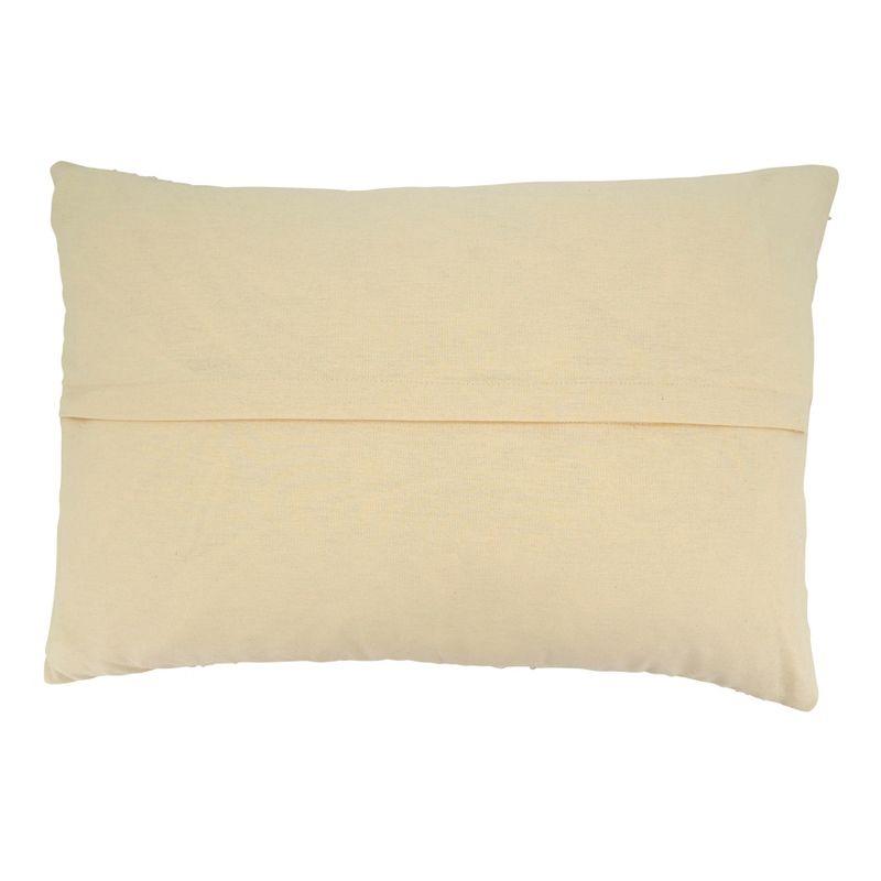 Saro Raissa Collection Cotton Throw Pillow