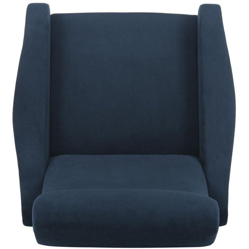Elicia Accent Chair - FOX6260 - Navy - Safavieh