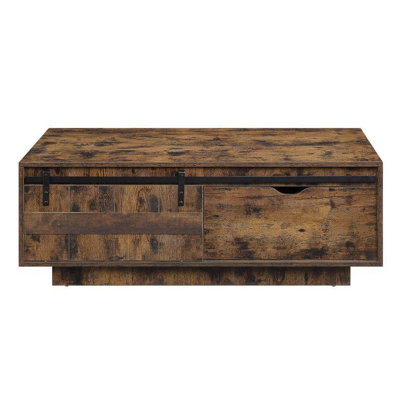 Acme Furniture Bellarosa Coffee Table Rustic Oak Finish