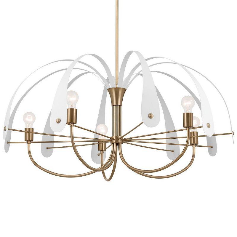 Kichler Lighting Petal 5 - Light Chandelier in  Champagne Bronze