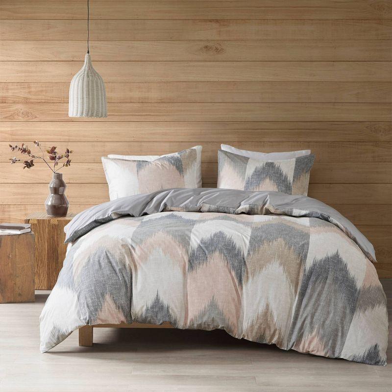 Alpine Printed Cotton Duvet Cover Set