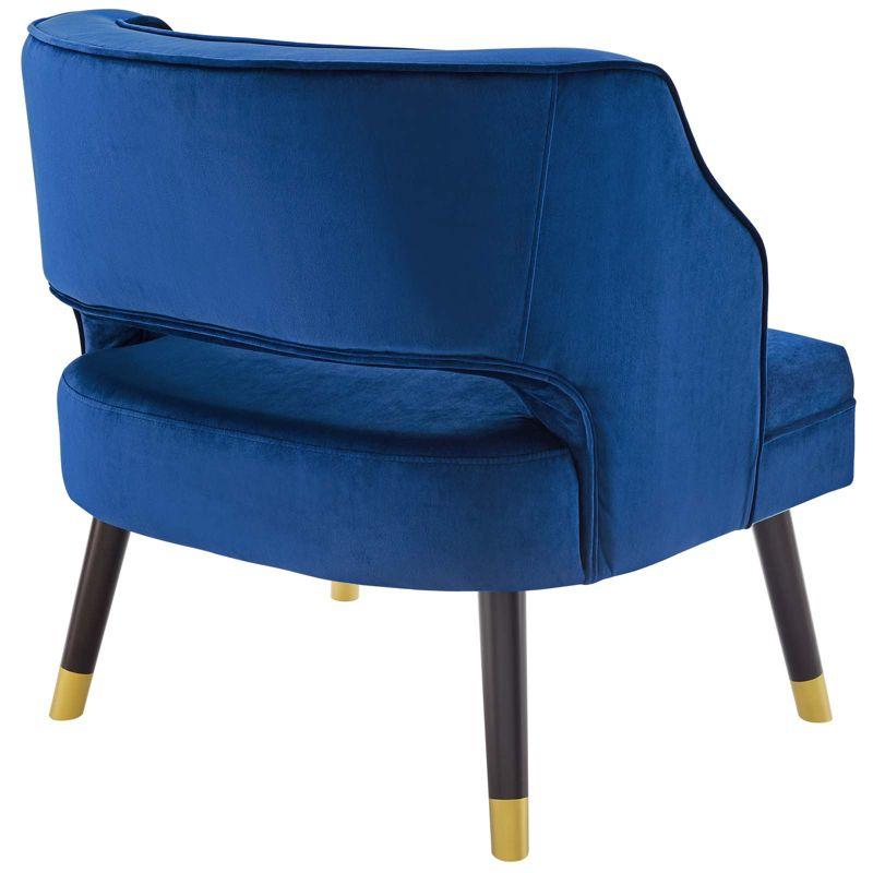 Carson Carrington Taktsberget Velvet Armchair by Modway