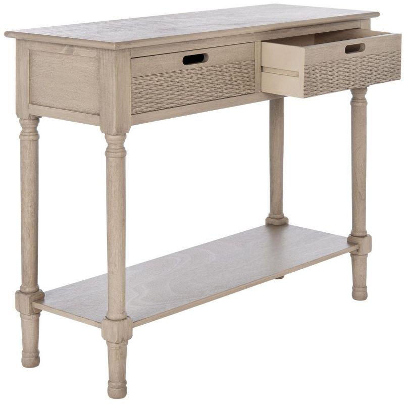 Landers 2 Drawer Console Table - CNS5710D - Beige - Safavieh