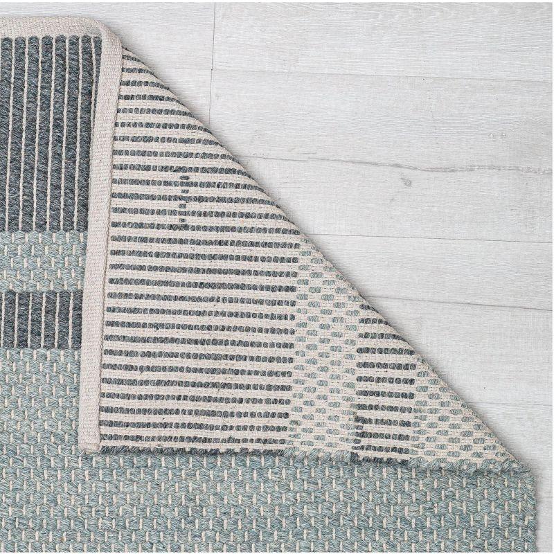 Rugs America Daphne DN10B Farmhouse Border Area Rug for Dining Room Rug Neutral Rug Living Room Rug Kitchen, 8'x10'