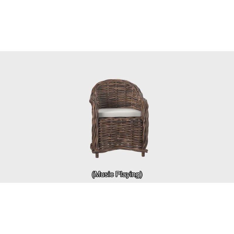 Nita Club Chair - SEA7003A - Natural - Safavieh