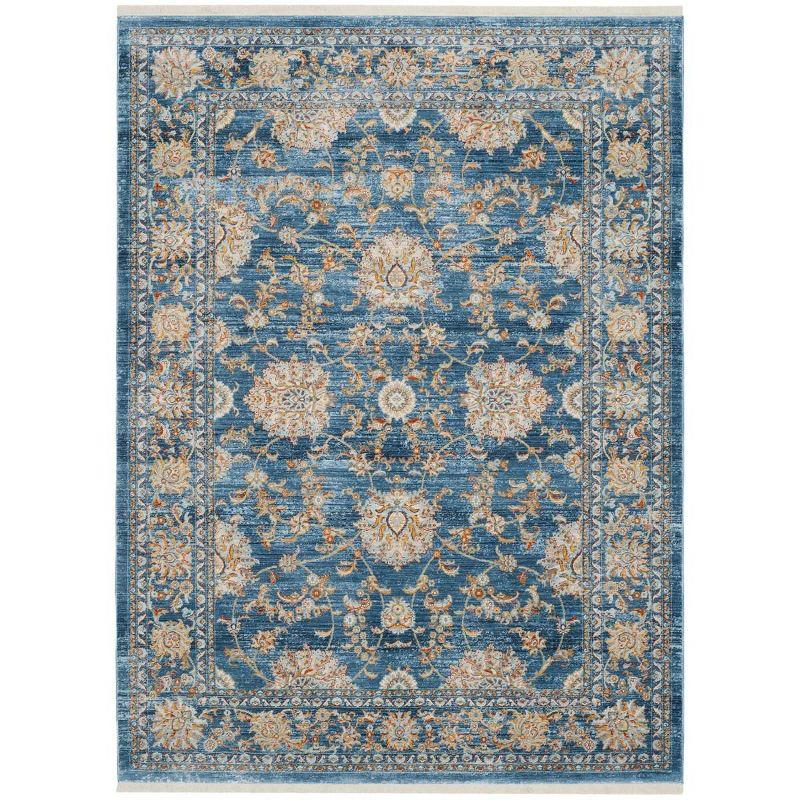 Vintage Persian VTP469 Power Loomed Indoor Area Rug - Turquoise/Multi - 5'x7'6" - Safavieh.