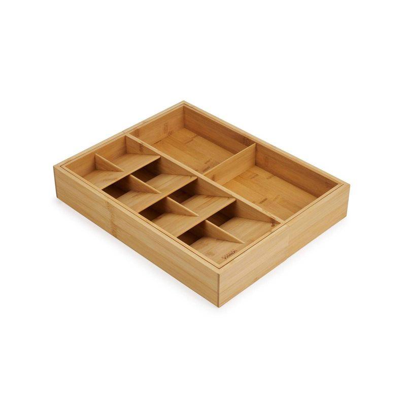 Joseph Joseph DrawerStore Bamboo Expandable Cutlery, Utensil and Gadget Organizer