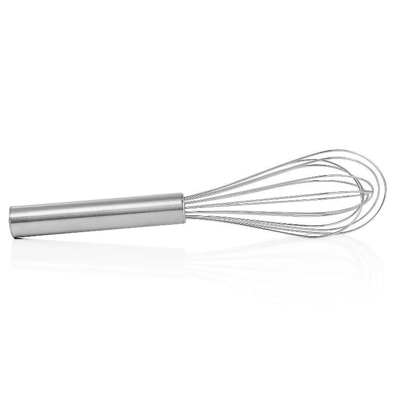 8.5-Inch Stainless Steel Balloon Whisk with Ergonomic Handle