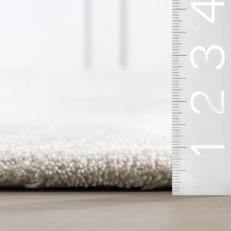 Latitude Run® Gaia New Zealand Wool Shag Area Rug