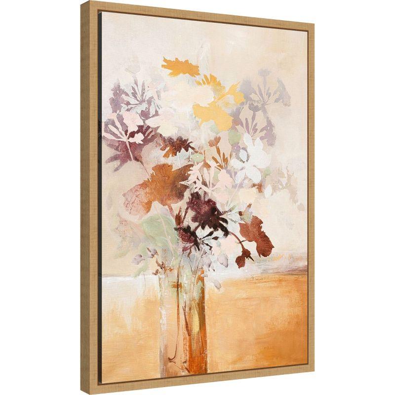 Amanti Art Pastel Flower 1 by Design Fabrikken Canvas Wall Art Print Framed 16 x 23-in.