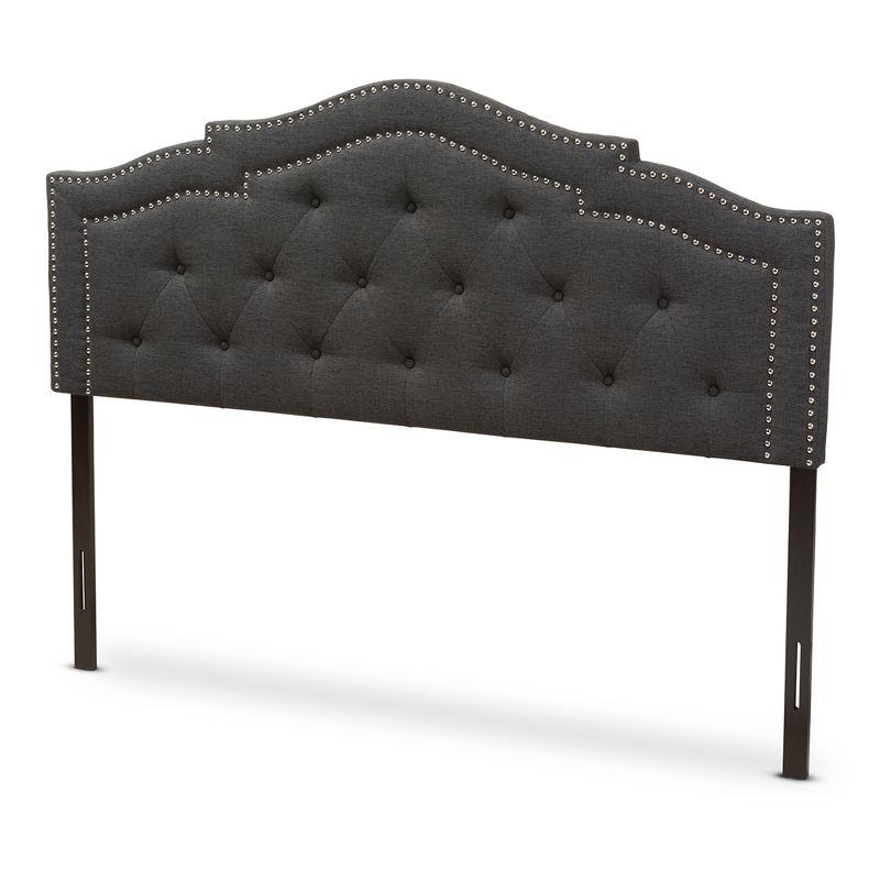 Cora Modern And Contemporary Fabric Upholstered Headboard - Baxton Studio