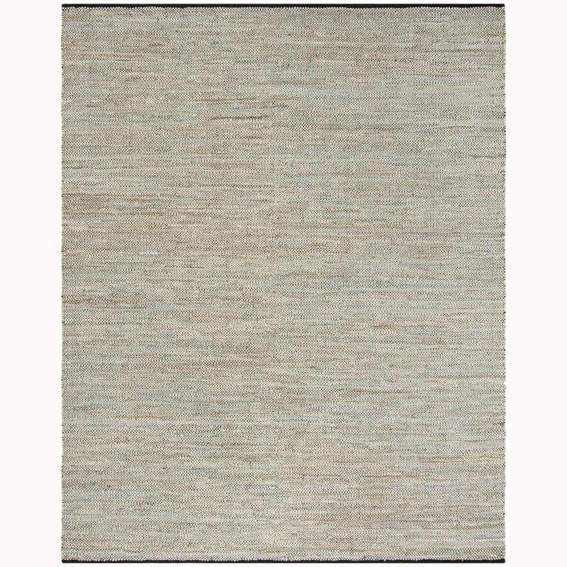 Vintage Leather VTL104 Hand Woven Indoor Area Rug - Beige - 8'x10' - Safavieh