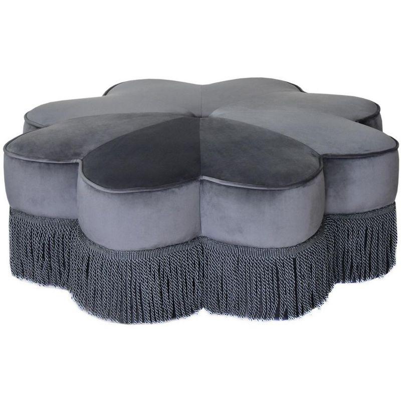 Tanith Flower Ottoman  - Safavieh