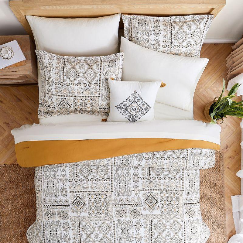 Modern Threads Printed Complete Bed Set Isla, Queen