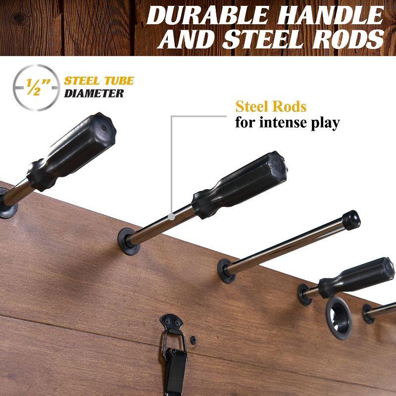 Barrington Billiards Company Barrington Urban Collection 54” 3-in-1 Combination Table includes  Air Hockey, Foosball, And Table Tennis